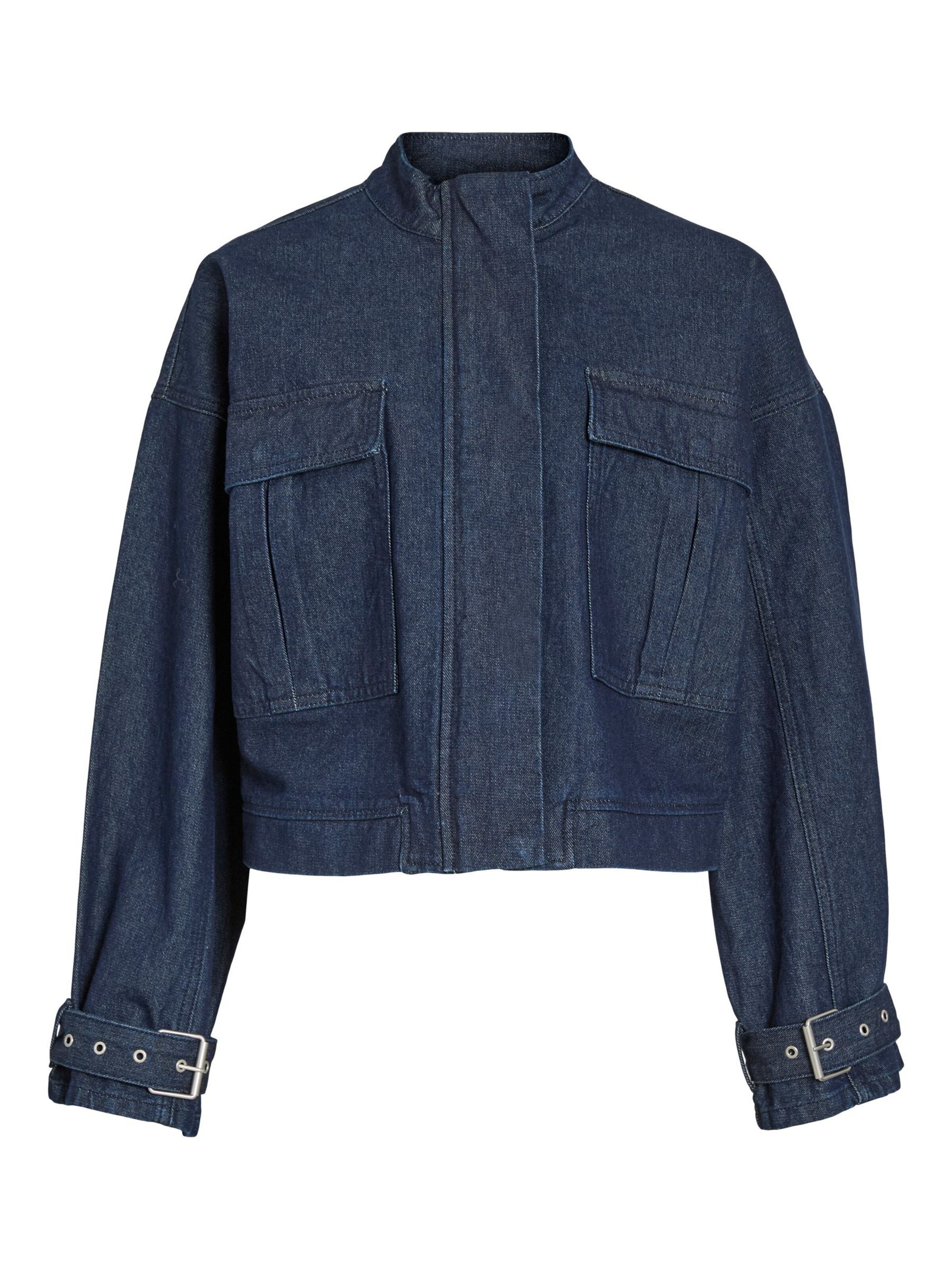 VILA Jacke 'VIAdona' in blue denim, Produktansicht