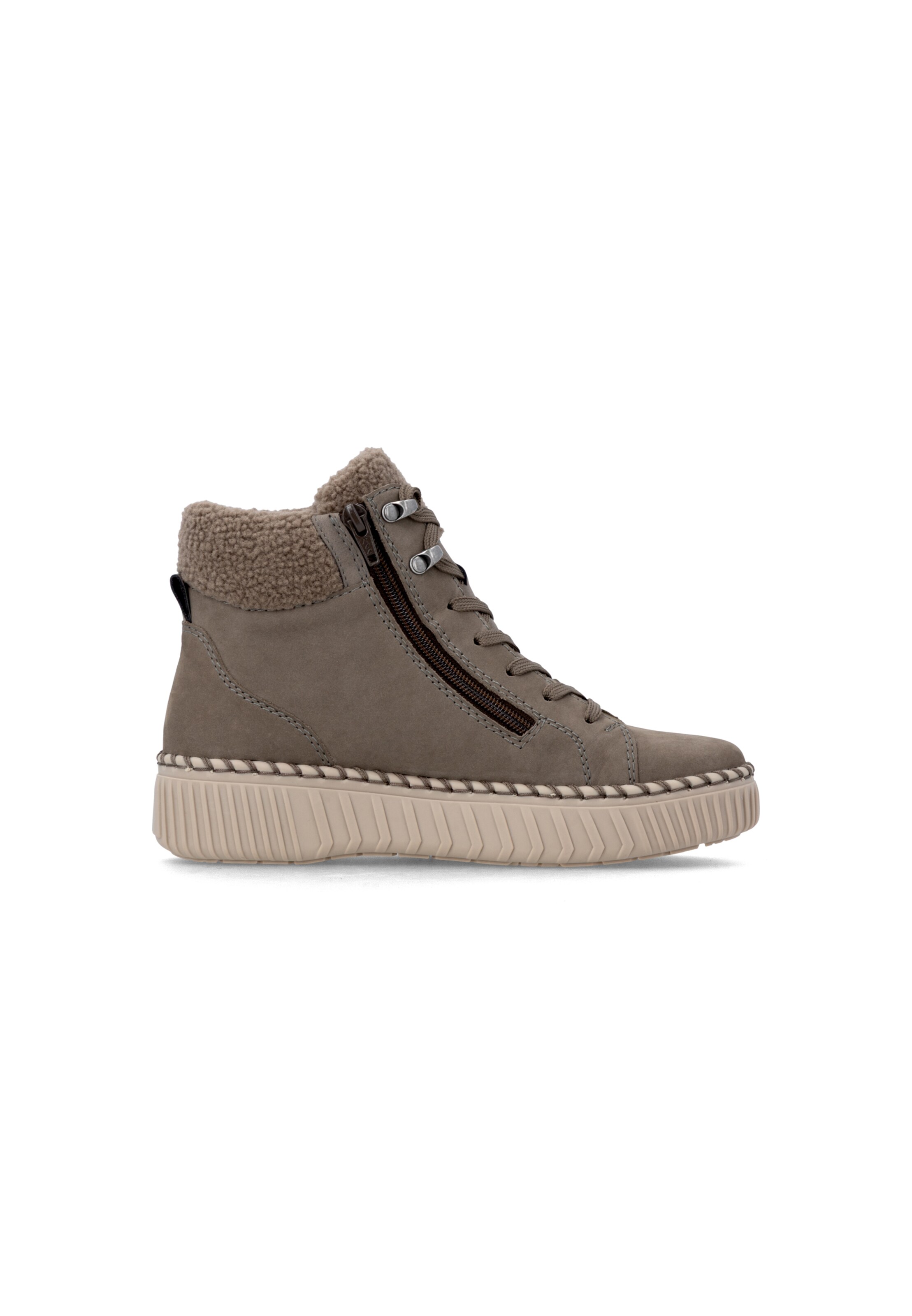 Bottes à lacets ' D4A74 ' REMONTE en gris