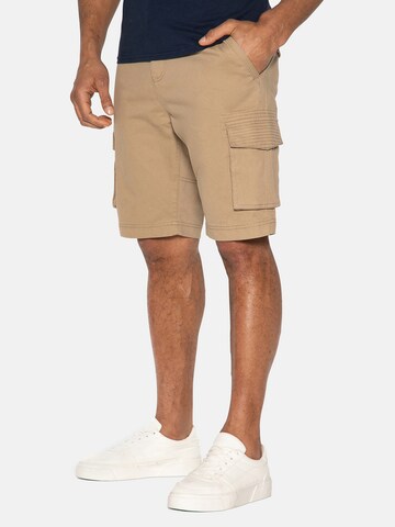 Threadbare - regular Pantalón cargo 'Bute' en beige: frente