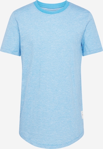 T-Shirt TOM TAILOR DENIM en bleu : devant