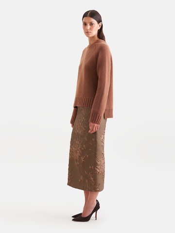 Pull-over SEIDENSTICKER en marron