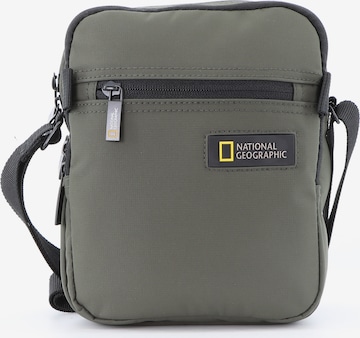National Geographic Crossbody Bag 'Mutation' in Green: front