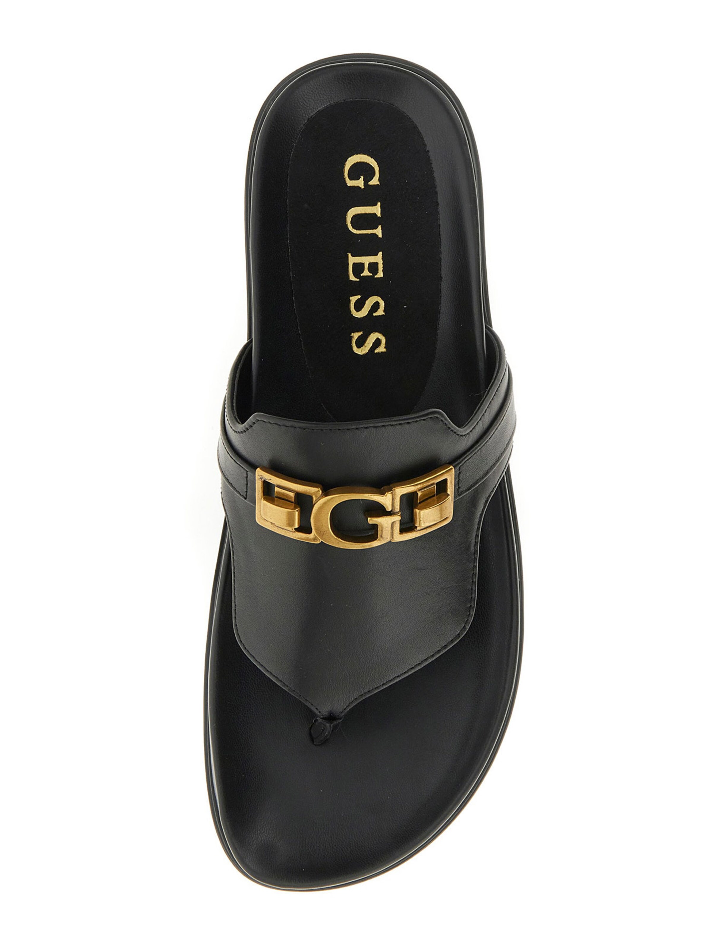 GUESS - Sandalias de dedo 'FARRON' en negro