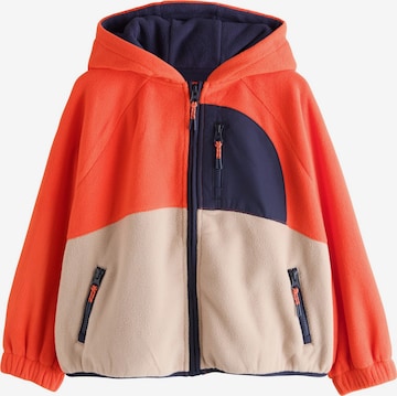Next Fleece jas in Oranje: voorkant