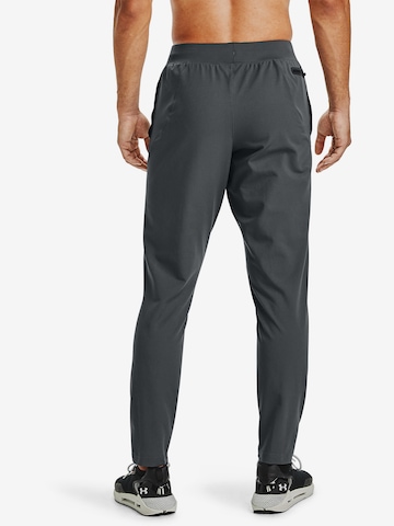 UNDER ARMOUR Tapered Workout Pants 'Unstoppable' in Grey