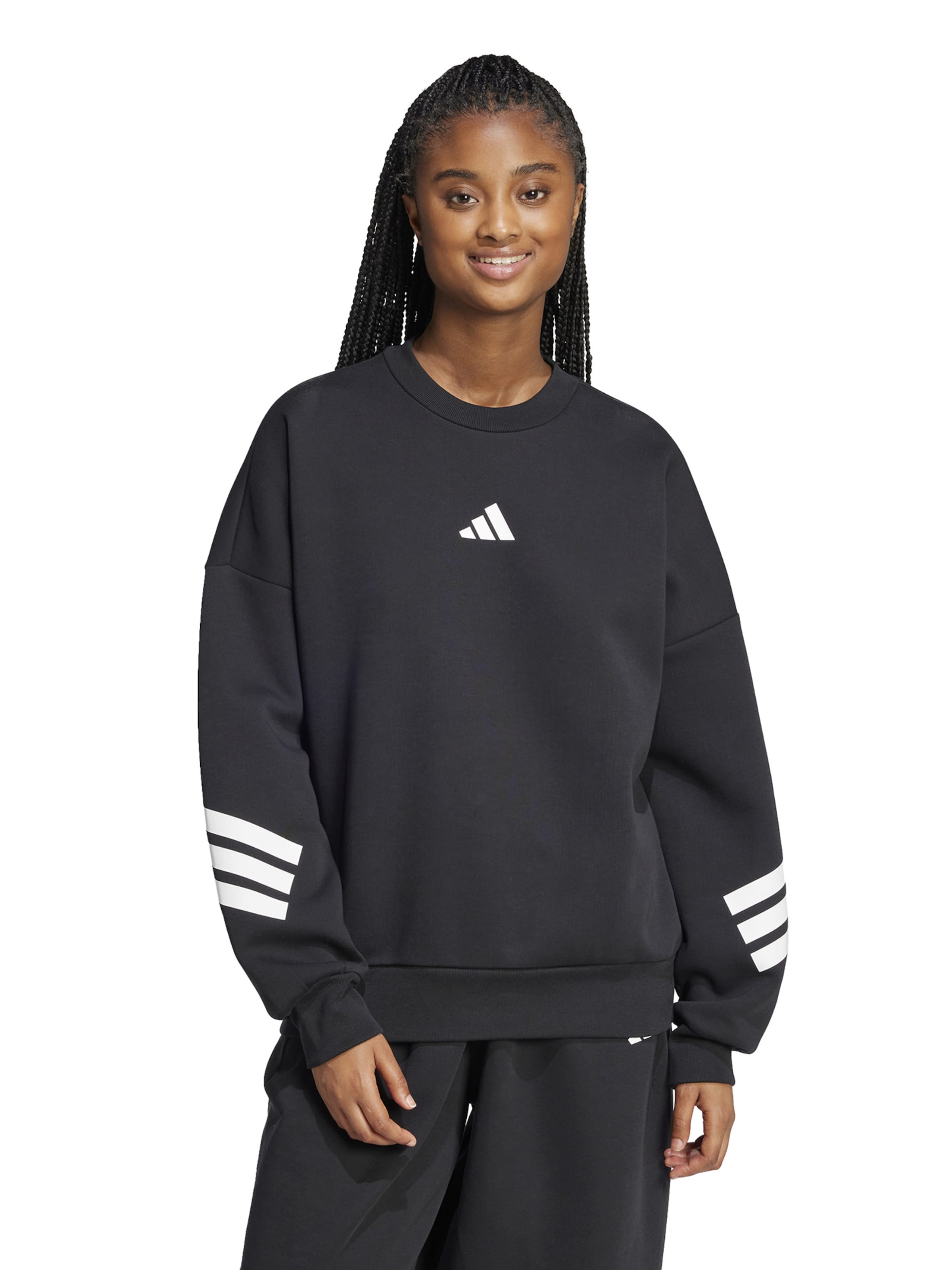 ADIDAS SPORTSWEAR Tréning póló - fekete: elől