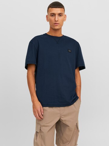 T-Shirt 'JCOClassic' JACK & JONES en bleu : devant