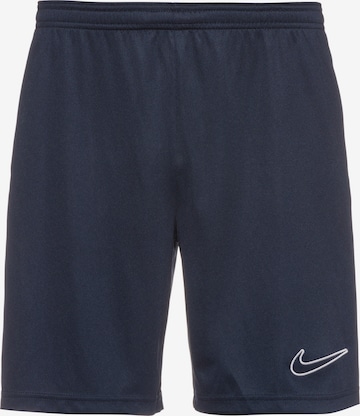 Regular Pantalon de sport 'Academy23' NIKE en bleu : devant