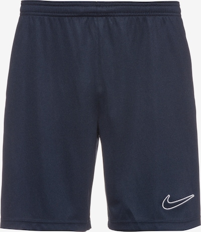 NIKE Sportbroek 'Academy23' in de kleur Marine / Wit, Productweergave