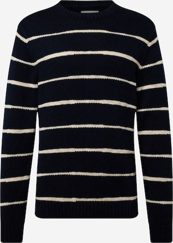 Casual Friday Sweater 'Karl' in Blue: front