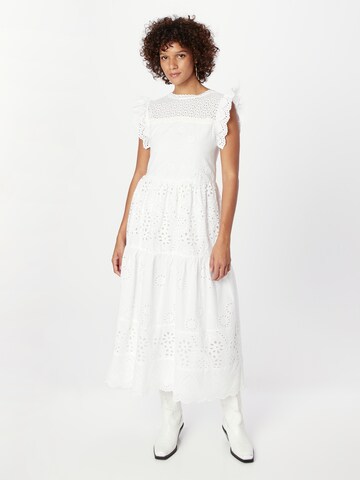 Robe Warehouse en blanc : devant