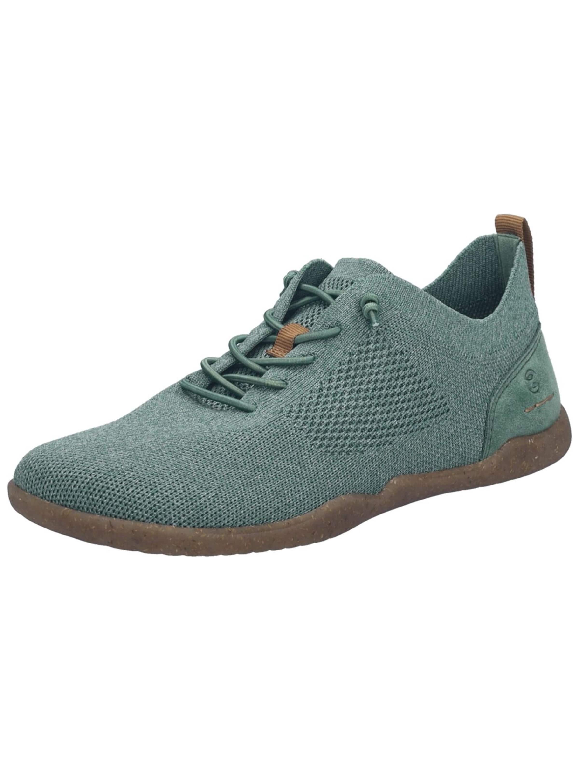 Sneaker bassa di JOSEF SEIBEL in verde: frontale