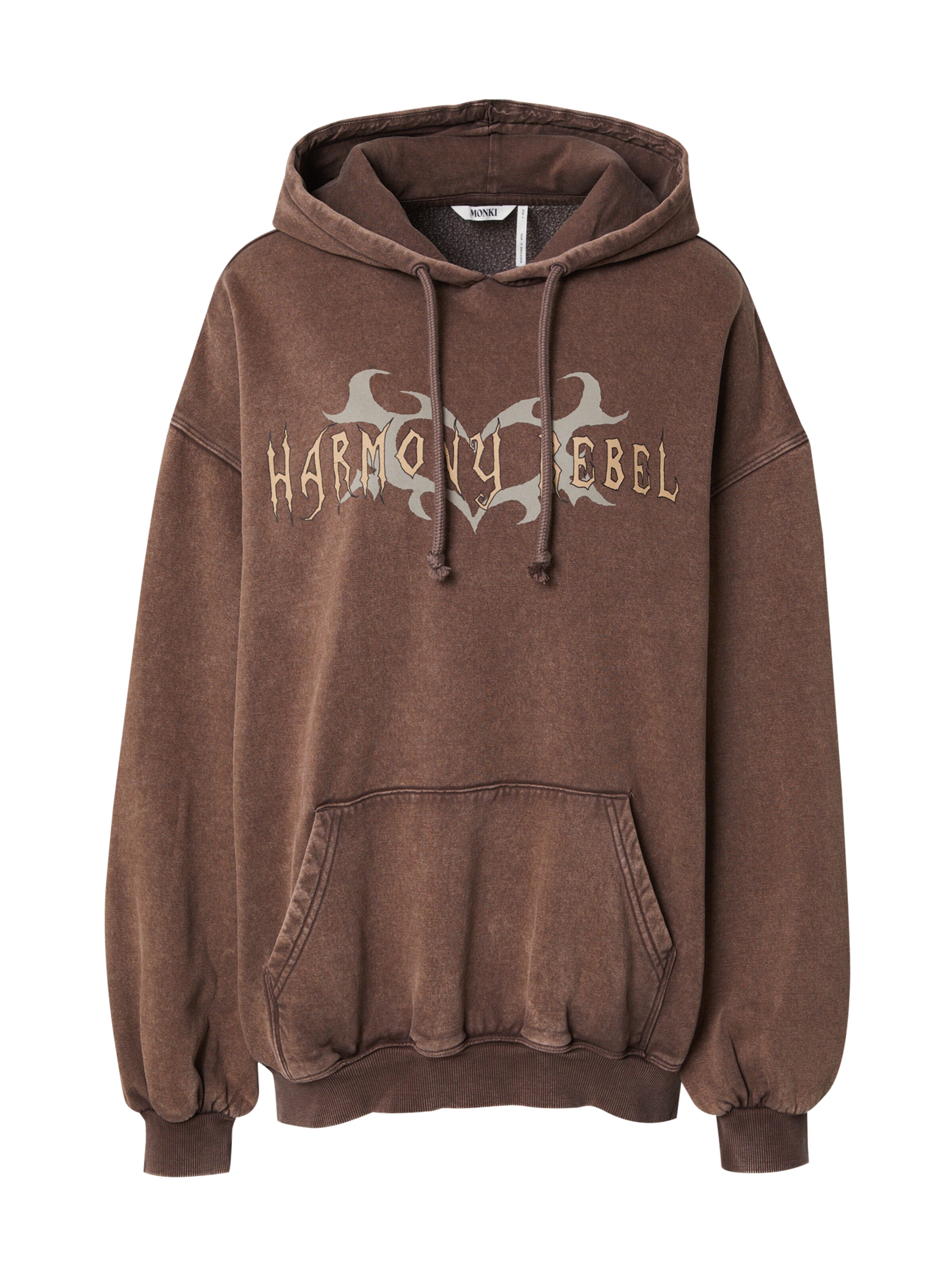 Monki Sweatshirt i brun: framsida