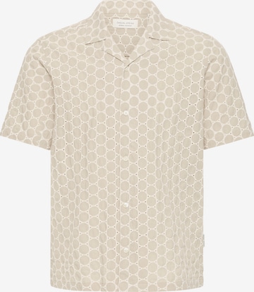 Casual Friday Regular fit Button Up Shirt 'CFSAMWELL' in Beige: front