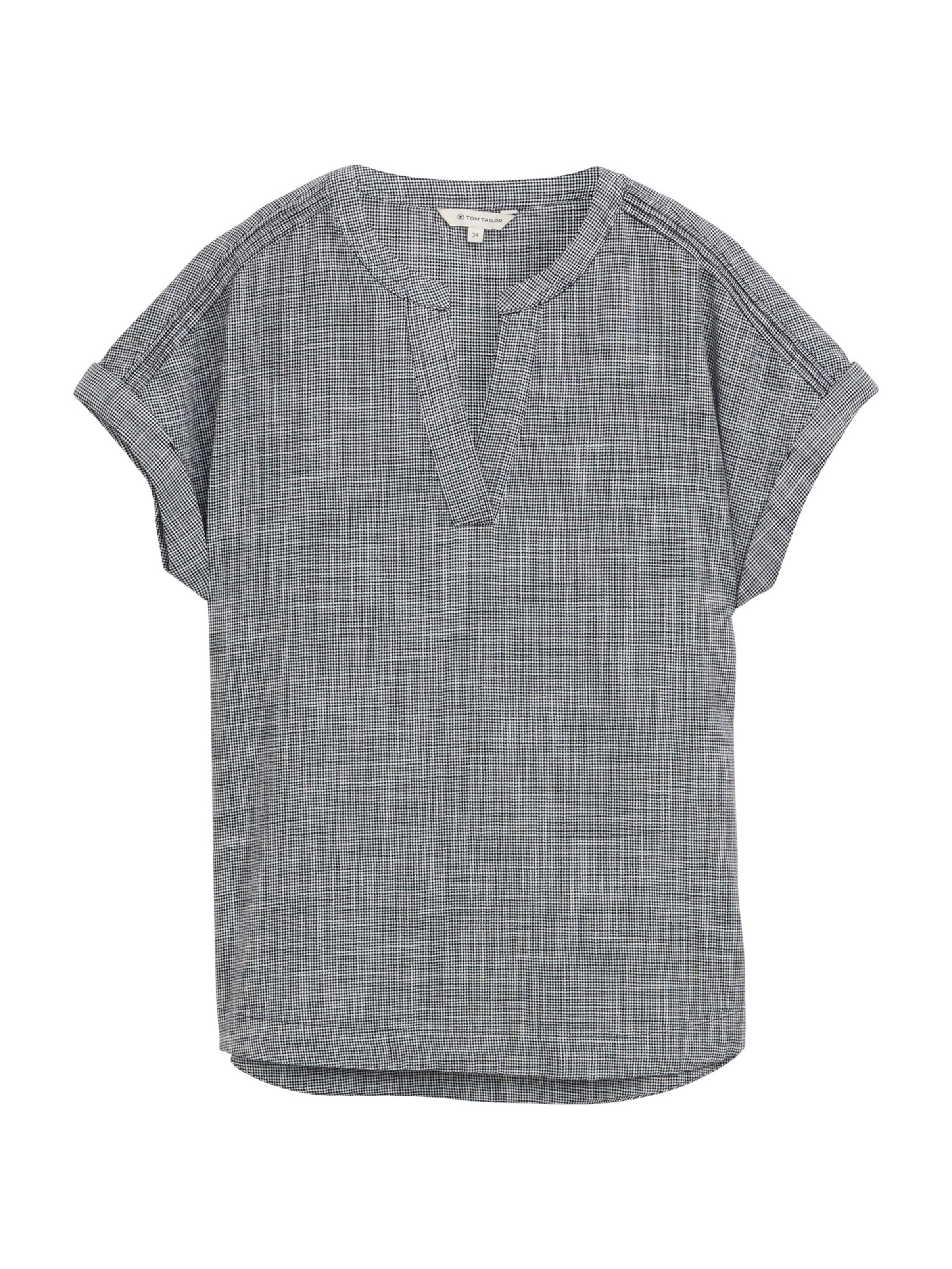 TOM TAILOR Μπλούζα σε μπλε: μπροστά