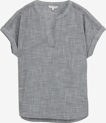 Chemisier TOM TAILOR en bleu : devant