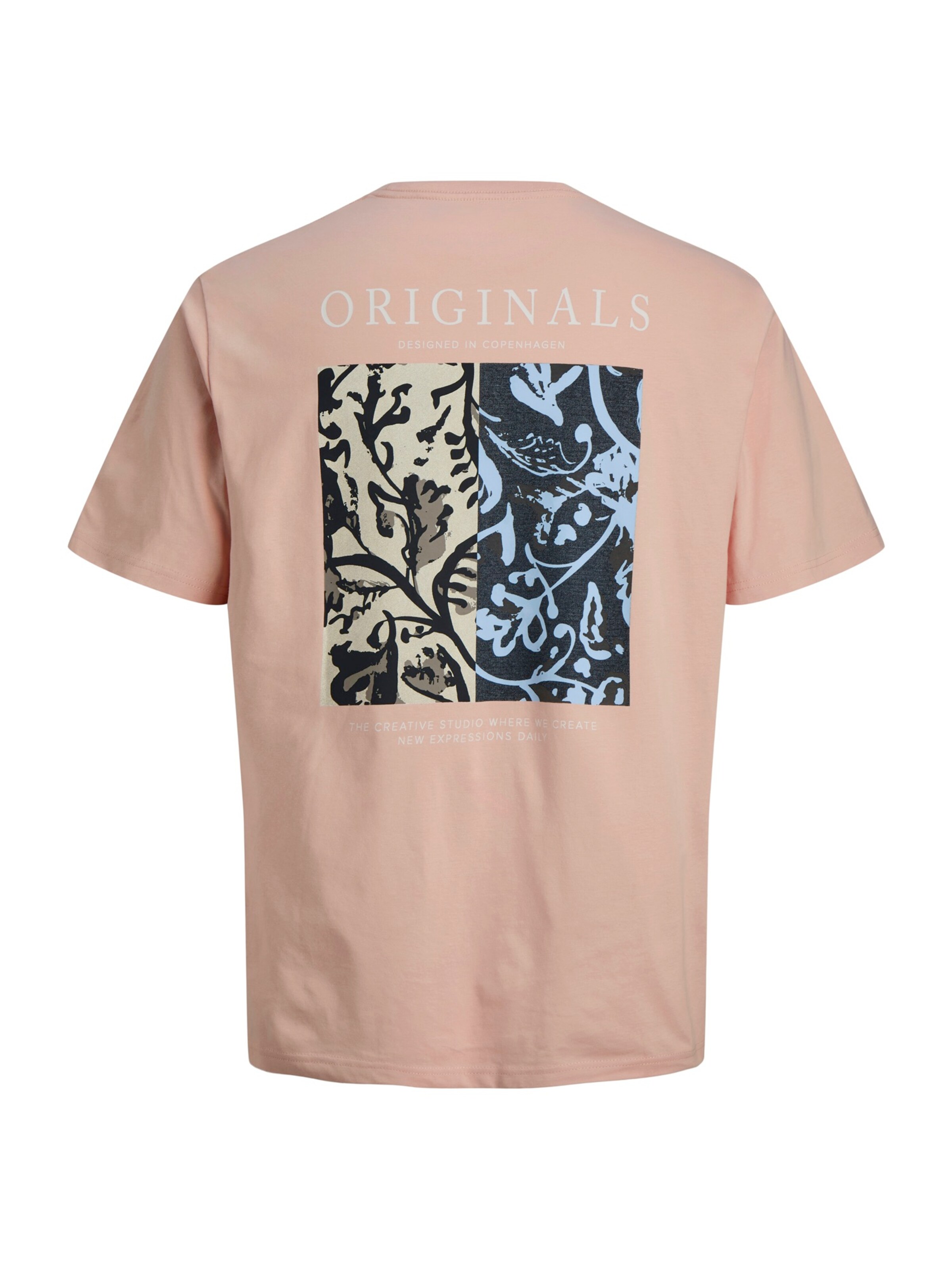 oranžinė JACK & JONES Marškinėliai 'JORMONTAUK'