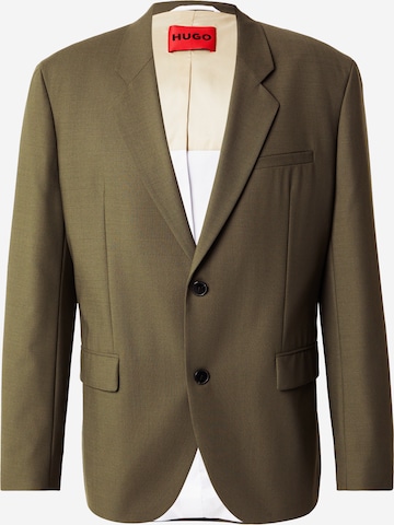HUGO Regular fit Business-colbert 'Kris231X' in Groen: voorkant