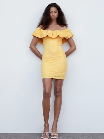 Robe 'Gaste' MANGO en jaune