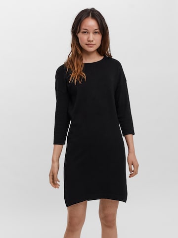 VERO MODA Knitted dress 'Glory Aurora' in Black: front