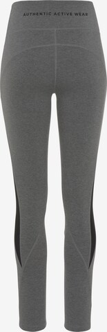 VIVANCE Skinny Sportbroek in Grijs