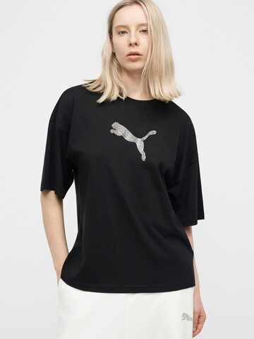 PUMA Широкий Штаны 'Essentials' в Белый