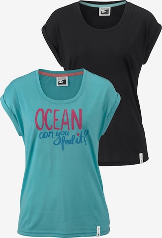 OCEAN SPORTSWEAR Performance Shirt in Blue: front