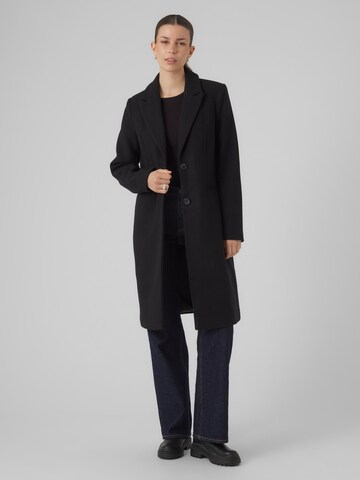 VERO MODA Ανοιξιάτικο και φθινοπωρινό παλτό 'BLAZA' σε μαύρο