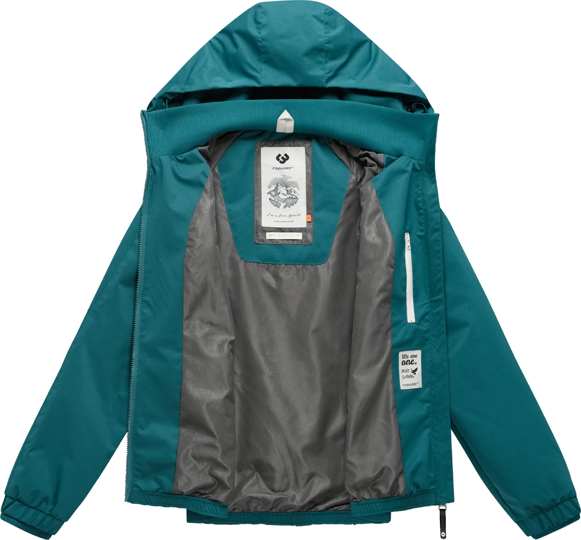 Veste fonctionnelle 'Dizzie' Ragwear en vert