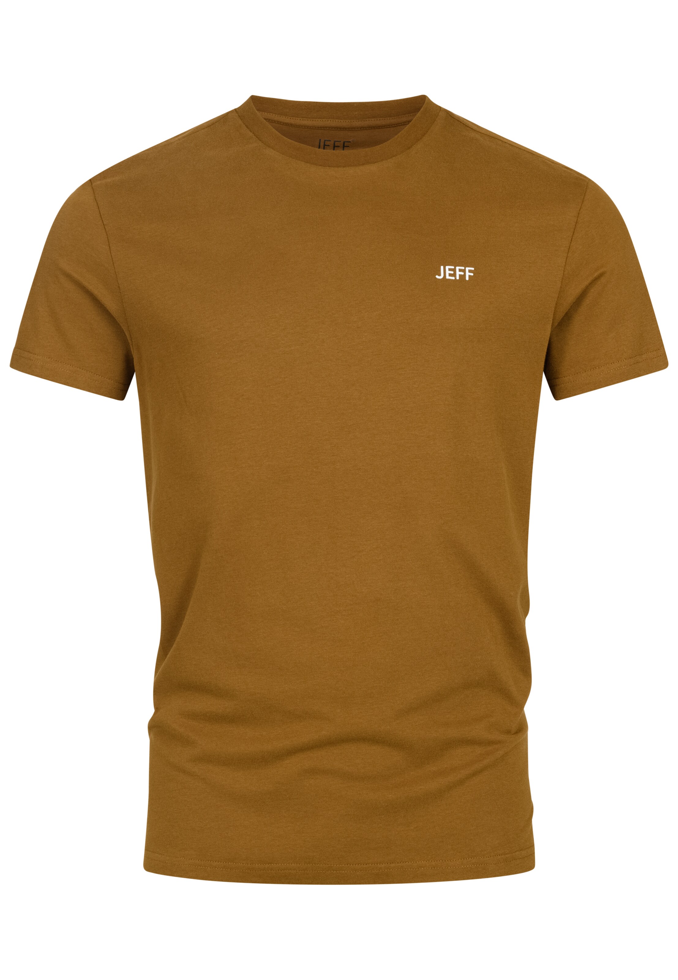 T-Shirt 'JFCayson' JEFF en marron : devant