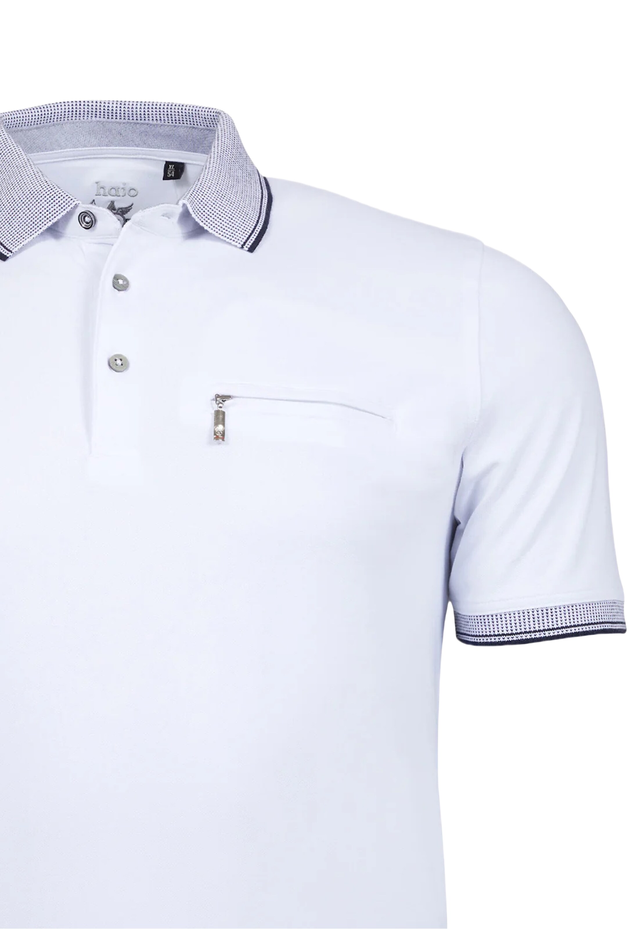 HAJO Poloshirt 'Stay Fresh' in Weiß