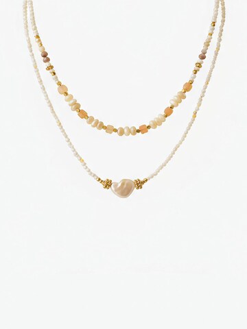 Nemomatheo Necklace in Beige