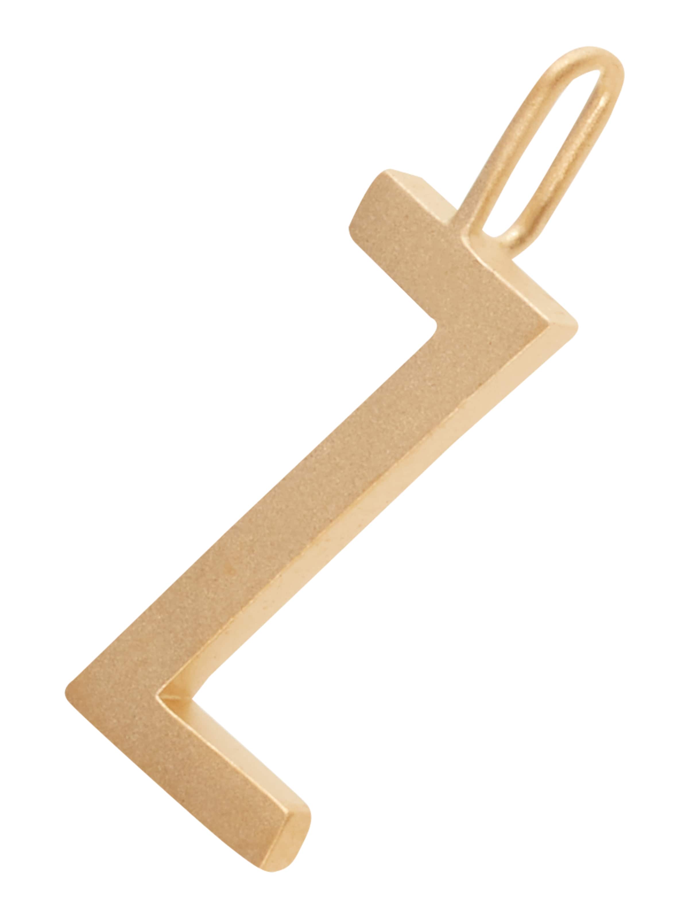 Design Letters Anhänger in Gold: Vorderseite