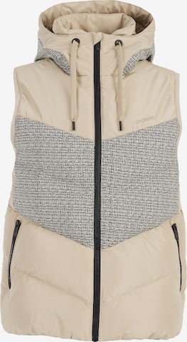 PROTEST Vest 'PRTPHAR' in Brown: front
