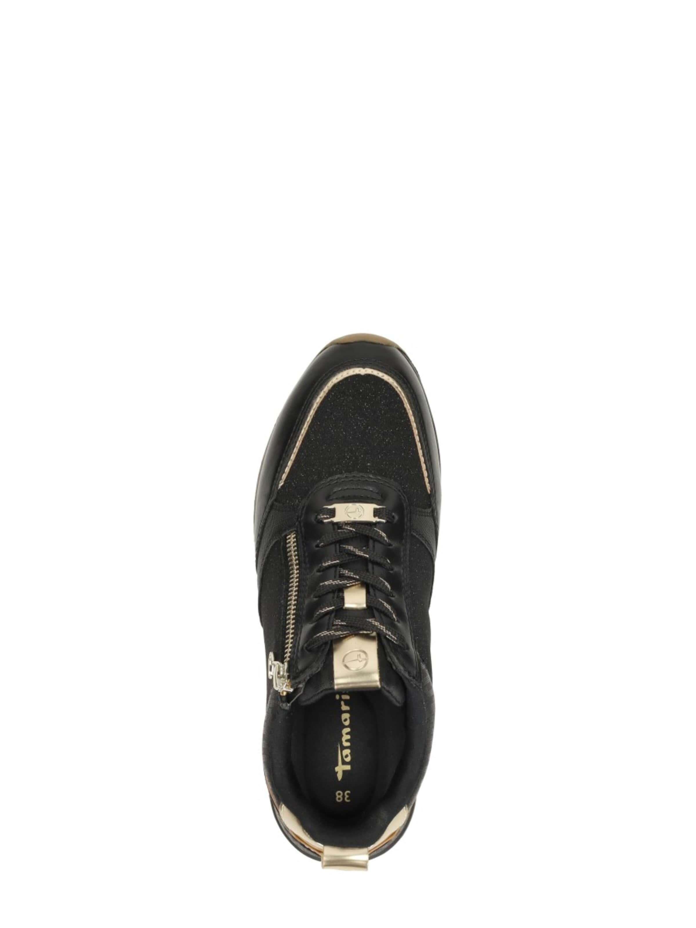 Baskets basses 'Sneakers Laag' Tamaris en noir