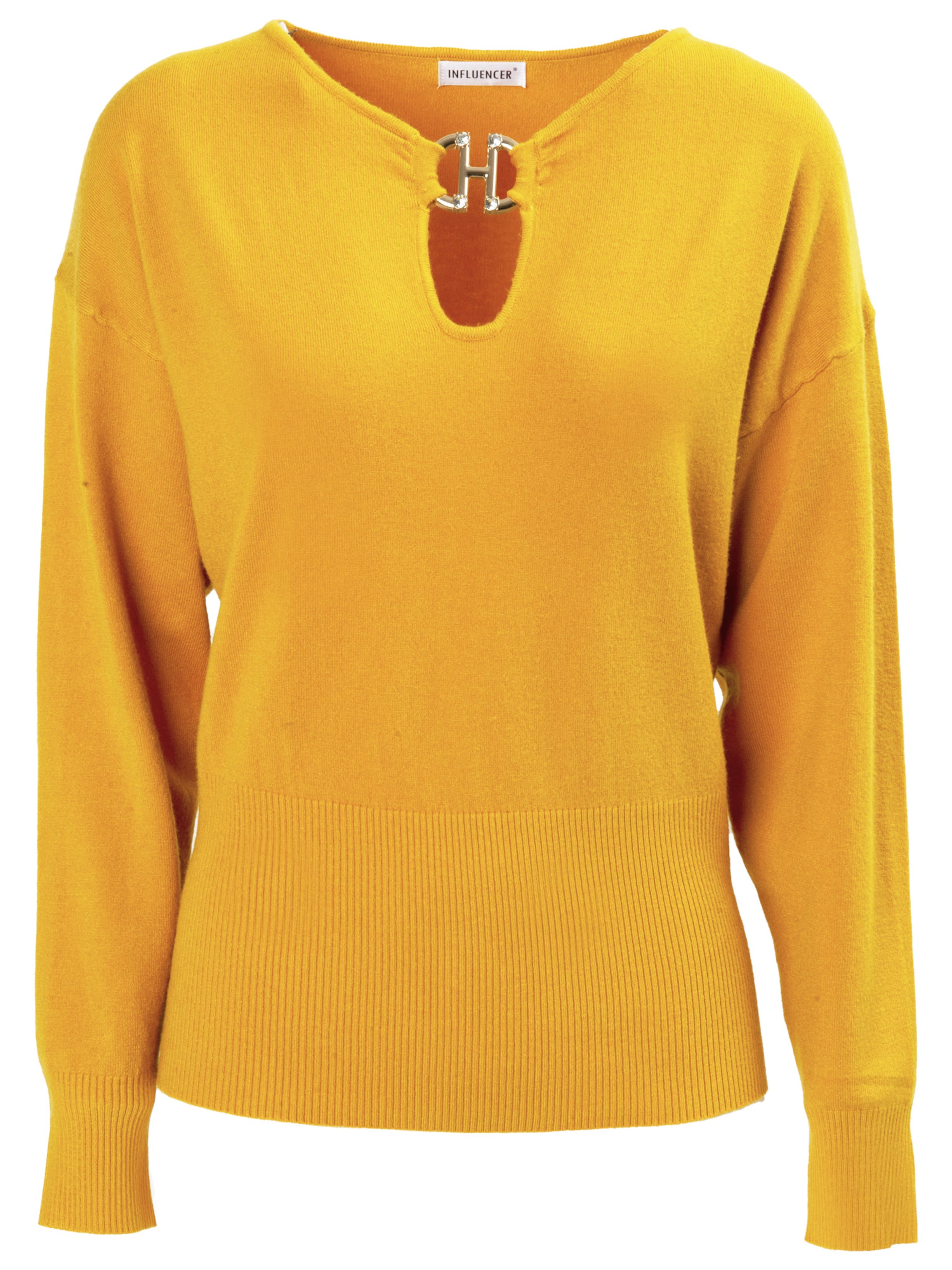 Influencer Sweater in Curry, Item view