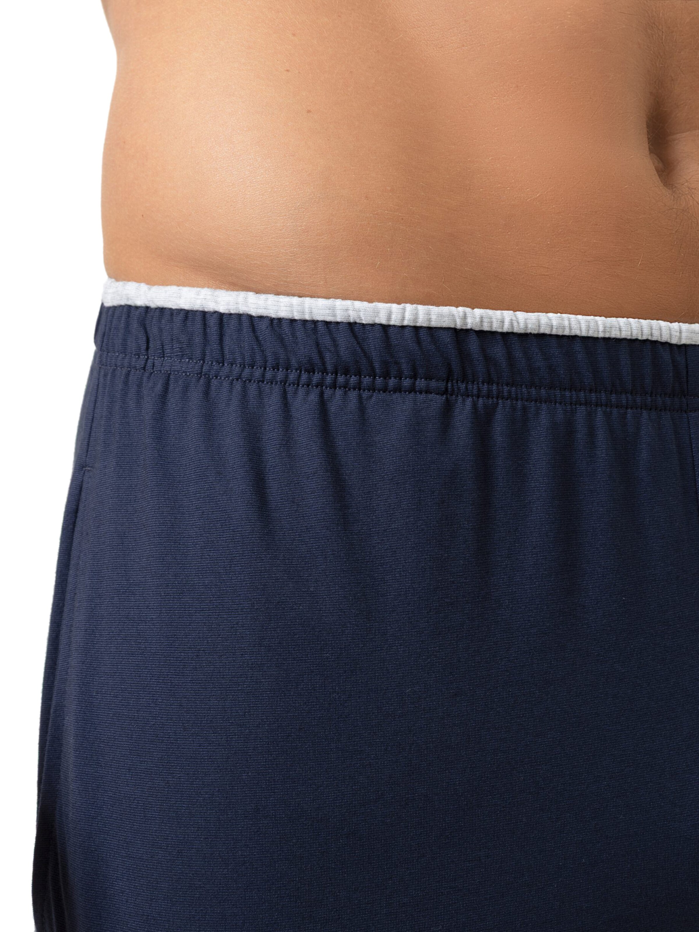 Pantalon de pyjama 'Dry Cotton Colour' Mey en bleu