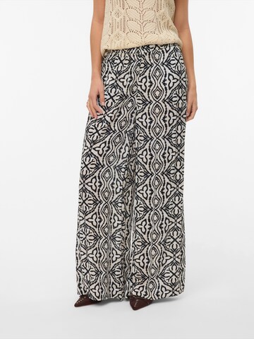 bēšs VERO MODA Platas staras Bikses 'VMMENNY': no priekšpuses