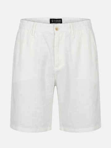 Tazzio Regular Broek 'A212' in Wit: voorkant
