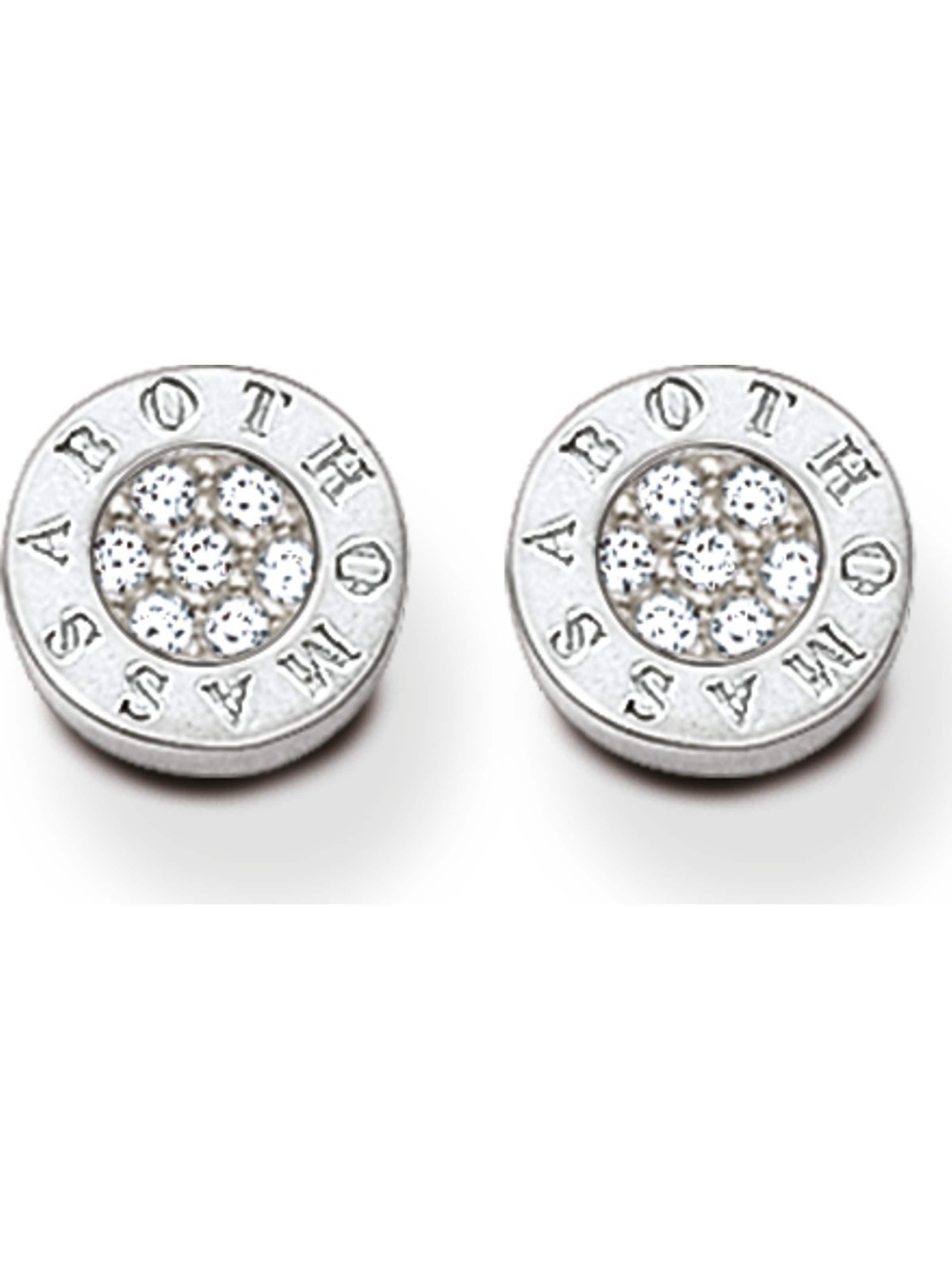 Thomas Sabo Ohrstecker in Silber: Vorderseite