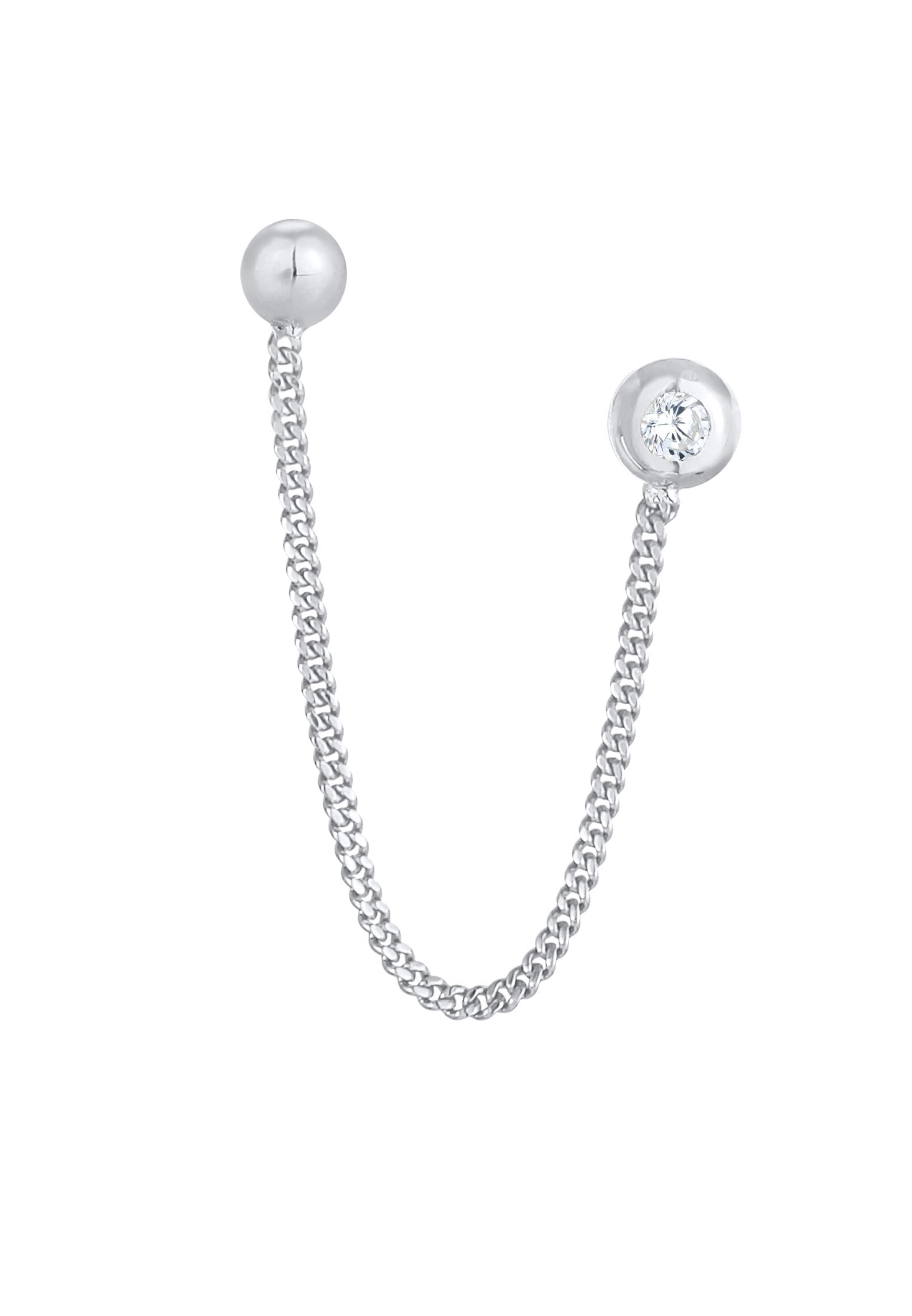 ELLI Oorbellen in Zilver: voorkant