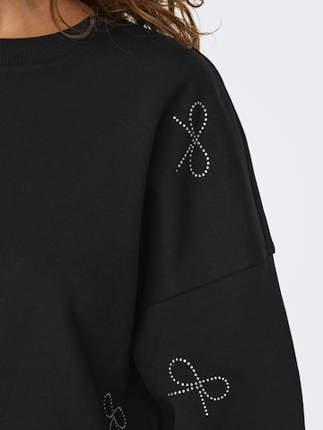 ONLY Sweatshirt 'ONLBerit' in Schwarz