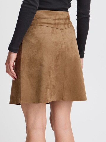 Jupe 'June' Oxmo en marron