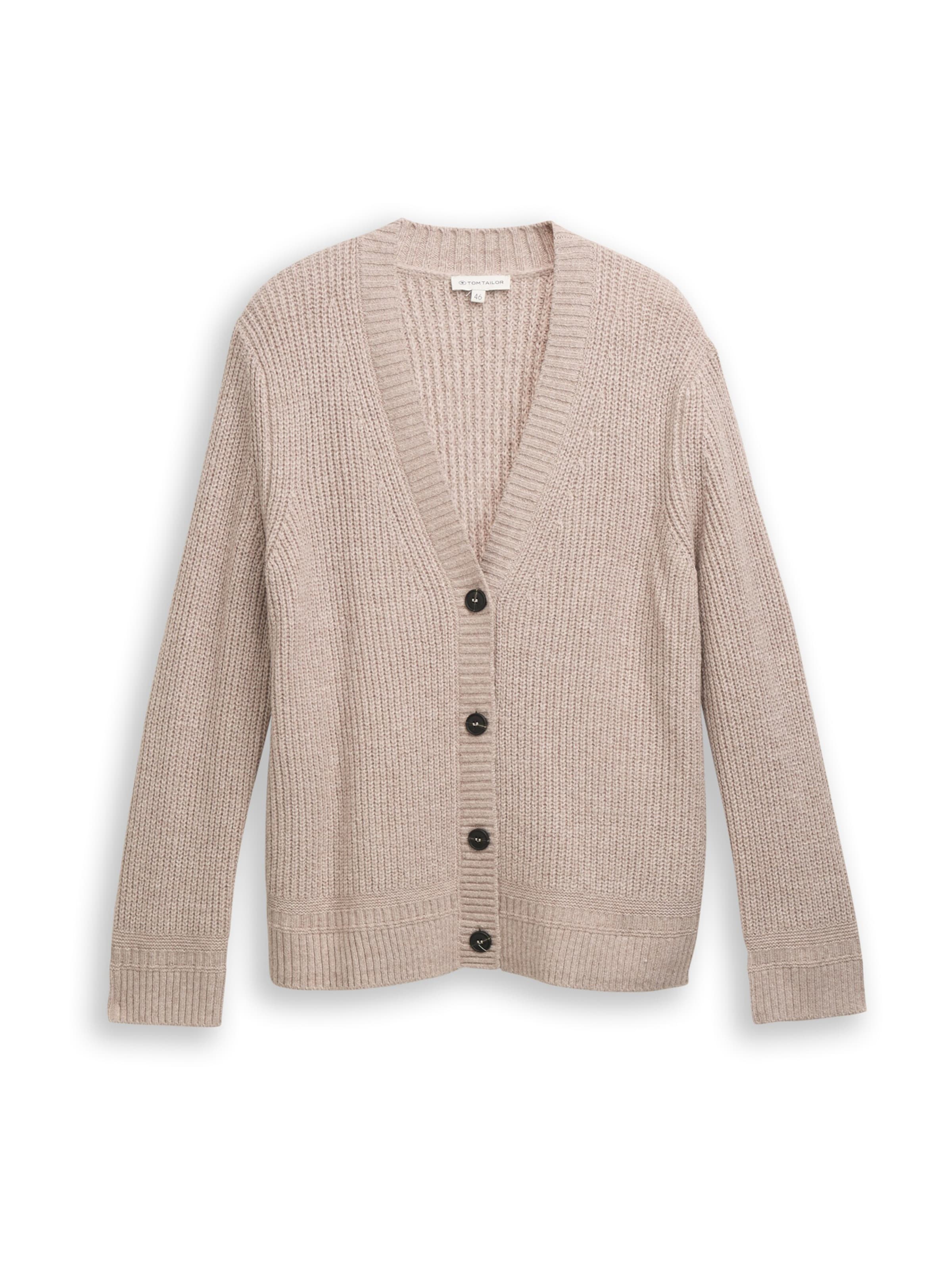 Cardigan Tom Tailor Women + en gris : devant