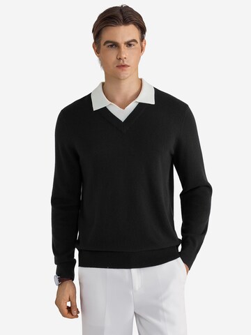 Vantory Pullover in Schwarz: Vorderseite