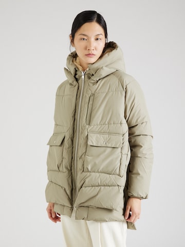 Embassy of Bricks and Logs Winter Jacket 'Lyndon' in Green: front