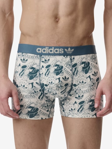 ADIDAS ORIGINALS Boxershorts ' Comfort Flex Cotton Print ' in Beige