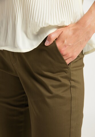 DreiMaster Klassik Slimfit Hose in Braun