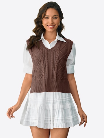 Imily Bela - Jersey en marrón: frente