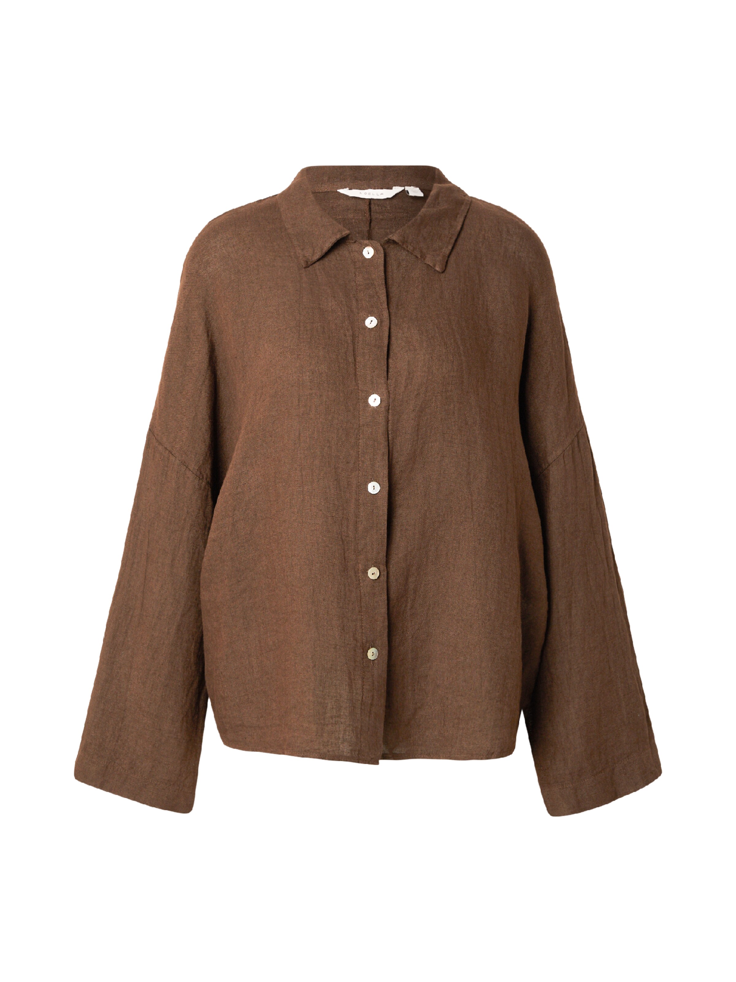 Noella Blouse 'Leanora' in Brown: front